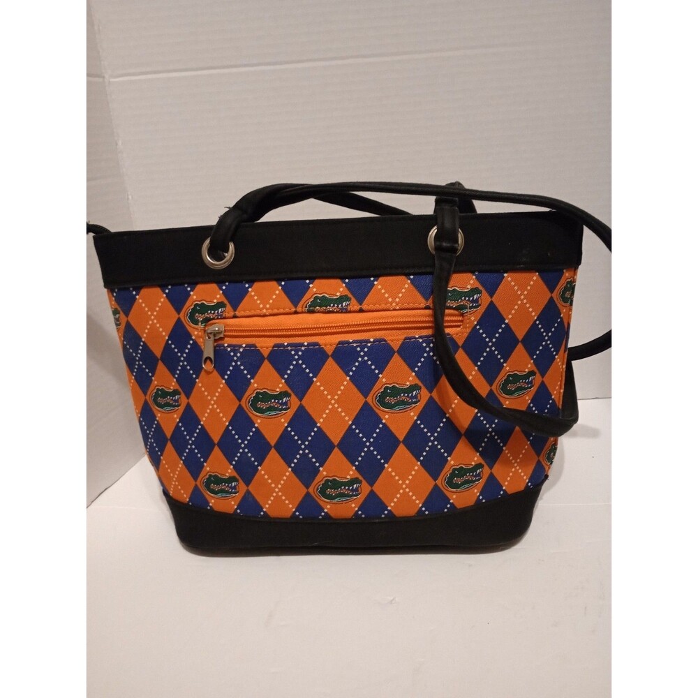 Florida Gators Purse Handbag Plaid NCAA Blue Orange Black